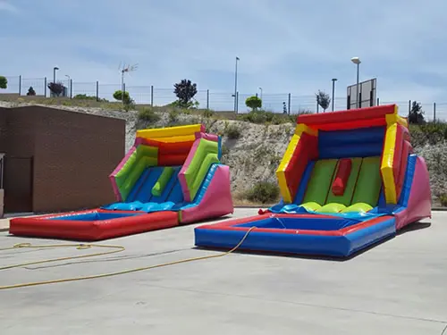 CASTILLO HINCHABLE PLAYMIX ACUATICO 4(ADAPTABLE A PISCINA), hinchable en alquiler