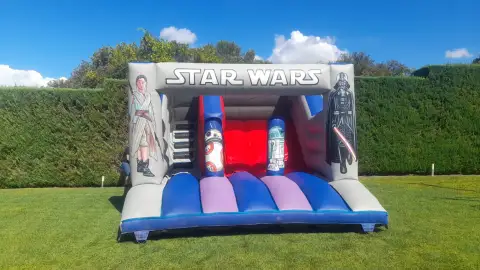 Castillo hinchable  star wars especial