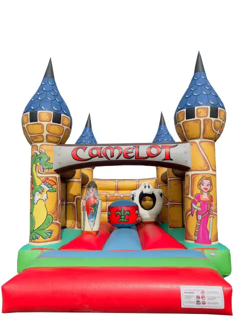 Castillo hinchable camelot mediano