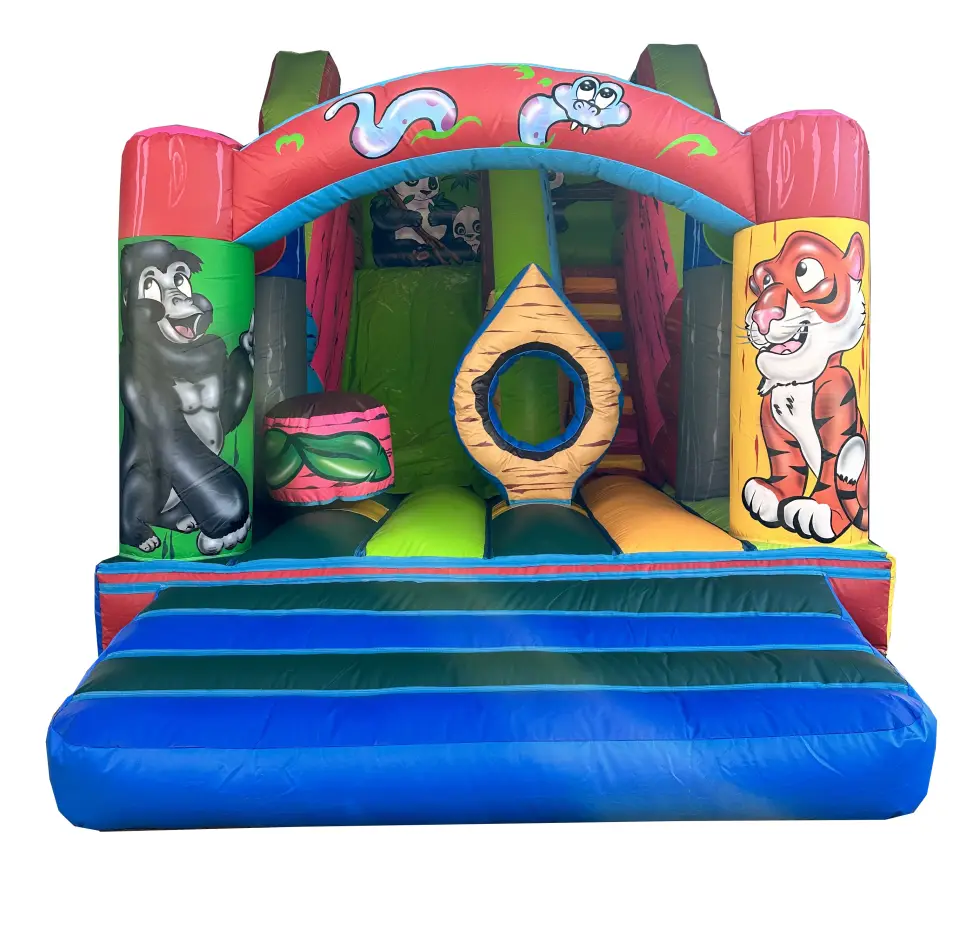 CASTILLO HINCHABLE JUNGLA GRANDE, hinchable en alquiler
