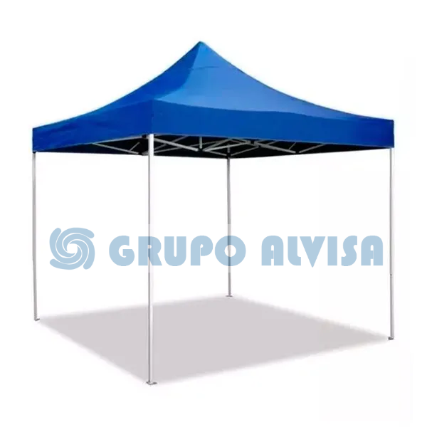 Carpa plegable 3 x 3 azul