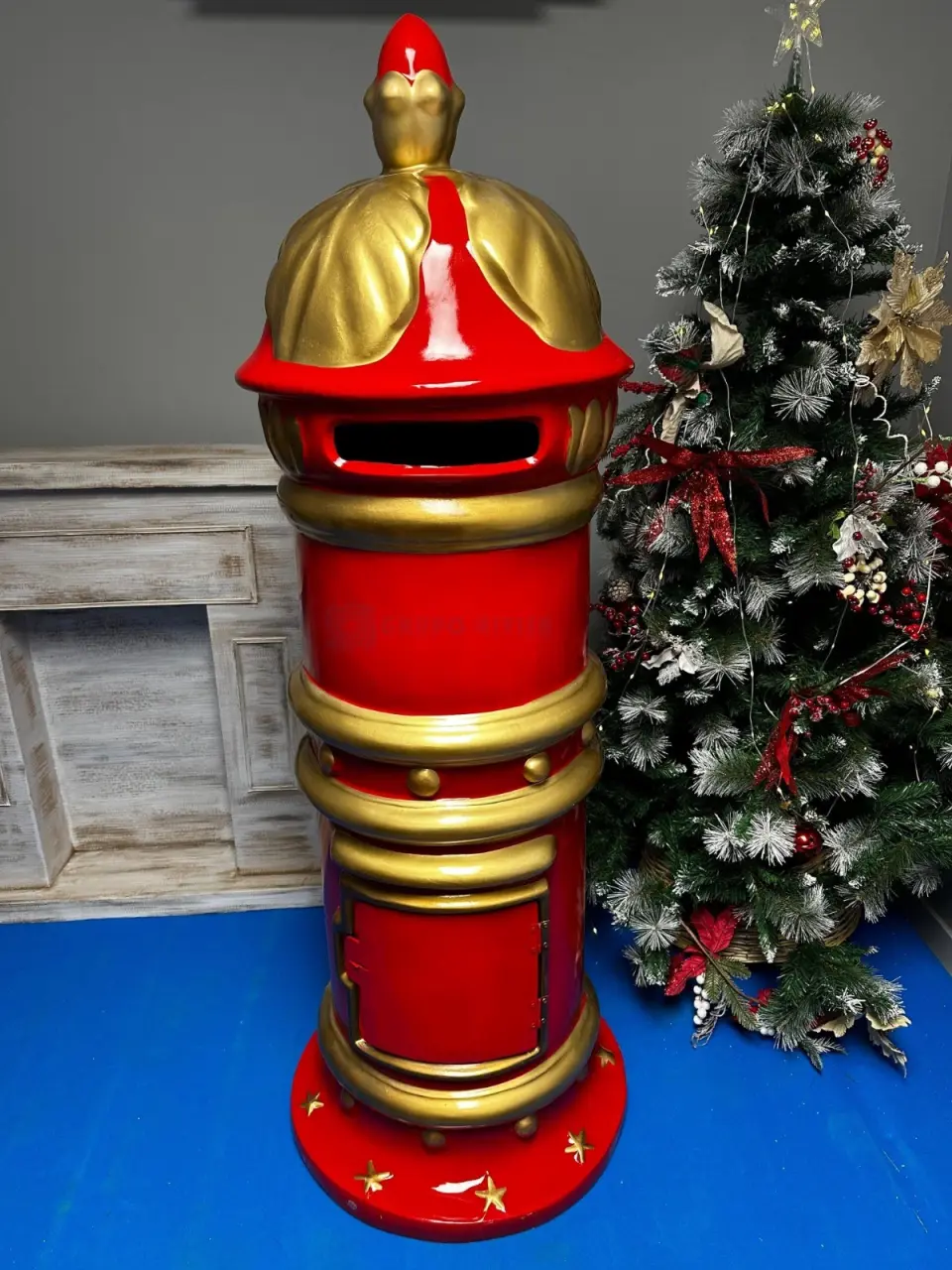 ATREZZO BUZON NAVIDAD ESPECIAL FIBRA VIDRIO (11), hinchable en alquiler