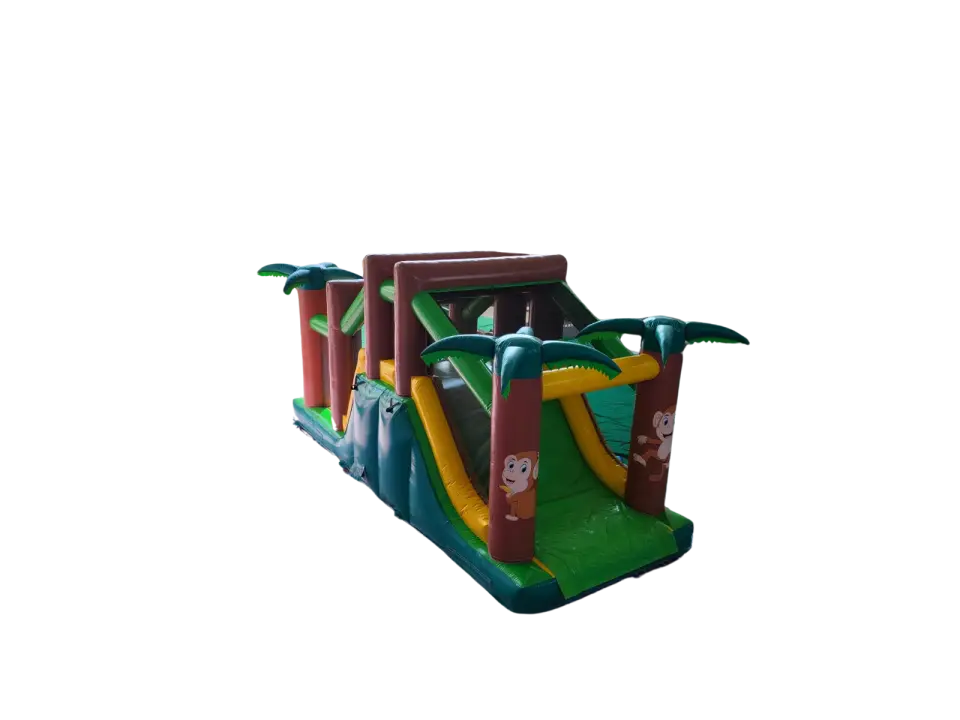 CASTILLO HINCHABLE PISTA AMERICANA SELVA GRANDE (1), hinchable en alquiler