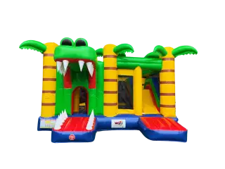 CASTILLO HINCHABLE COCODRILO AVENTURAS MEDIANO