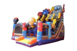 CASTILLO HINCHABLE ROBOT MULTI PADRE