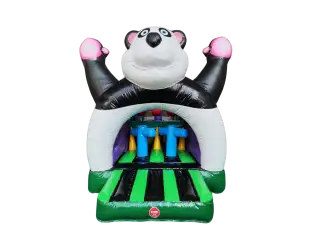 CASTILLO HINCHABLE PISTA AMERICANA ESPECIAL PANDA