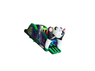 CASTILLO HINCHABLE PISTA AMERICANA ESPECIAL PANDA