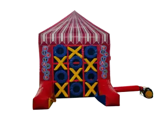 JUEGO HINCHABLE 2 X 1 ( TRES EN RAYA - CONECTA 4)