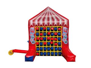 JUEGO HINCHABLE 2 X 1 ( TRES EN RAYA - CONECTA 4)