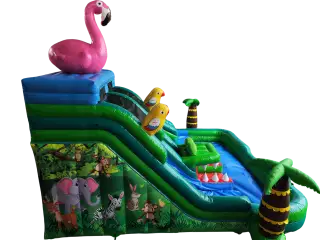 CASTILLO HINCHABLE MADAGASCAR ACUATICO