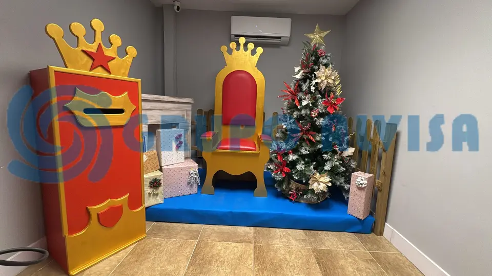 PACK SET RECIBIDOR NAVIDAD PAPA NOEL (1), hinchable en alquiler