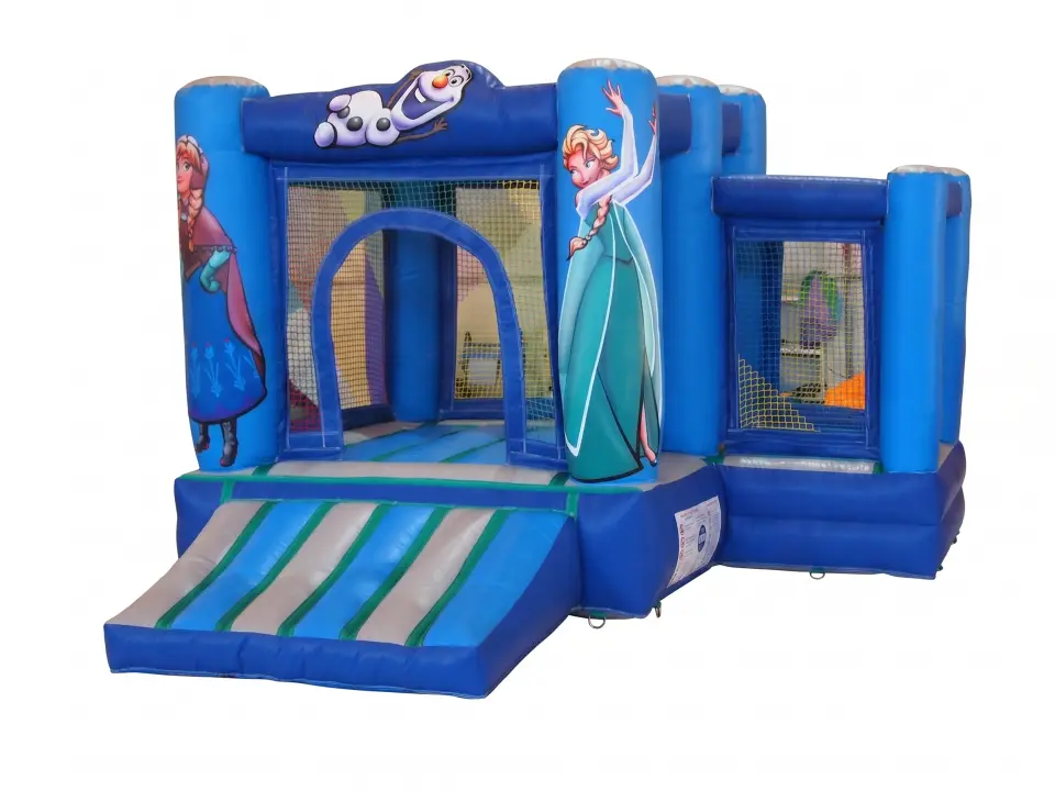 CASTILLO HINCHABLE SUPER HAPPY FROZEN, hinchable en alquiler