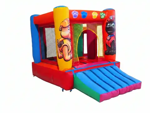 Castillo hinchable super happy patrulla canina 2
