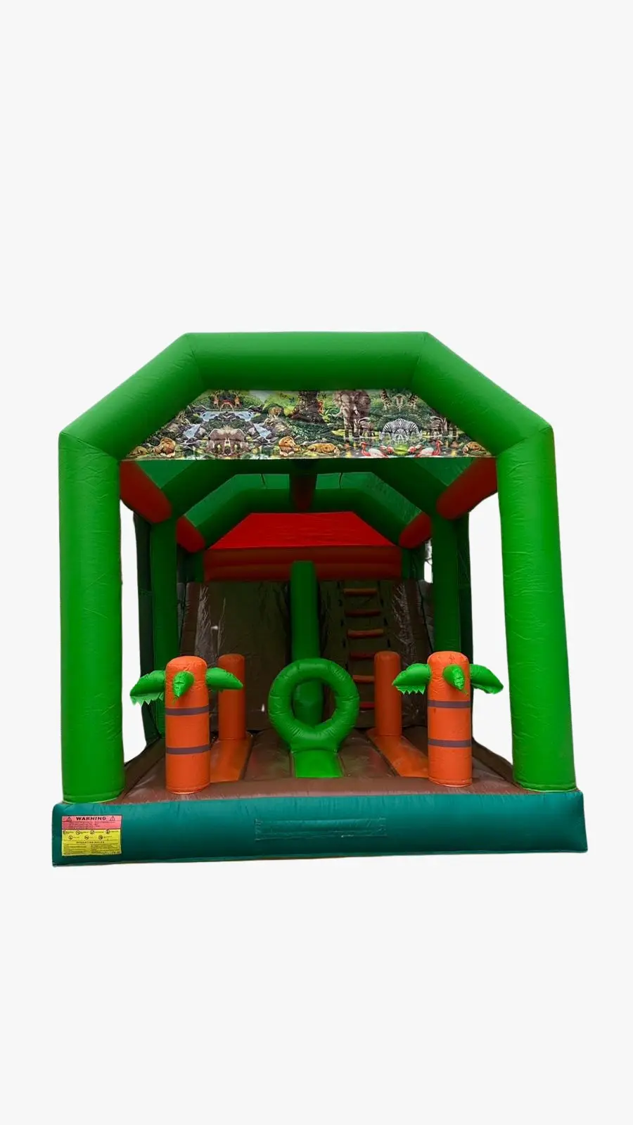 CASTILLO HINCHABLE JUNGLA ESPECIAL, hinchable en alquiler