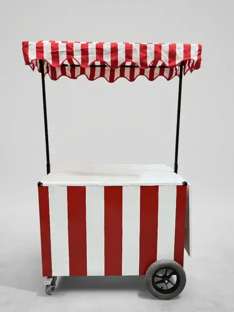 Carrito de perritos calientes