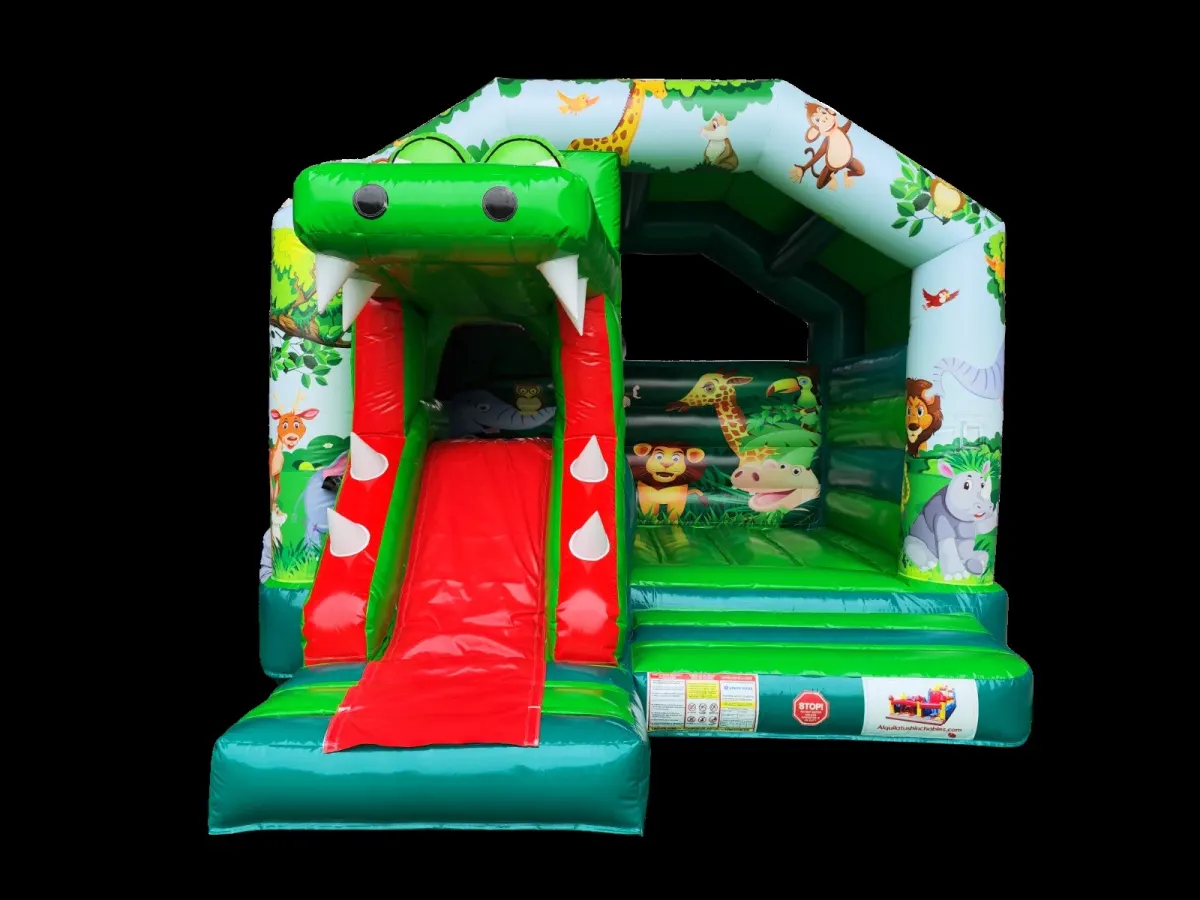 Castillo hinchable mediano
